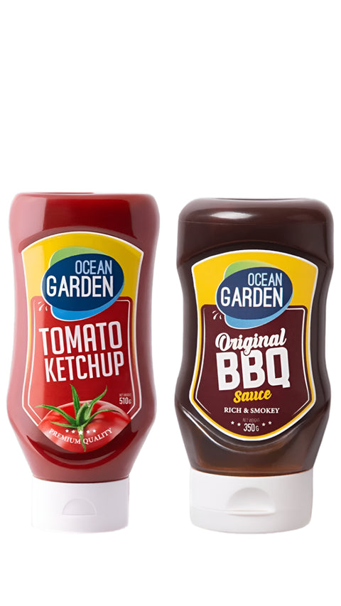 Ocean Garden Tomato Ketchup 340g + BBq Sauce 350g (Special Offer) | Ocean Garden In Lebanon