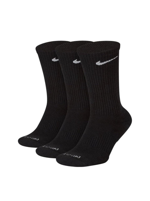 Nike Men`s Black DRI FIT Cushion Crew Socks 3-Pair Pack | Nike In Lebanon