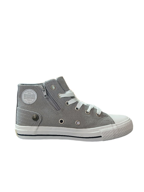 Carrera Kids Gray Nirvana Hi Sneakers |Carrera In Lebanon