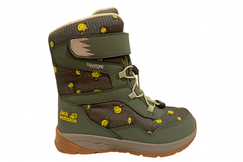 Jack Wolfskin Boy's Dark Green SmileyWorld Texapore High VC K |Jack Wolfskin in Lebanon