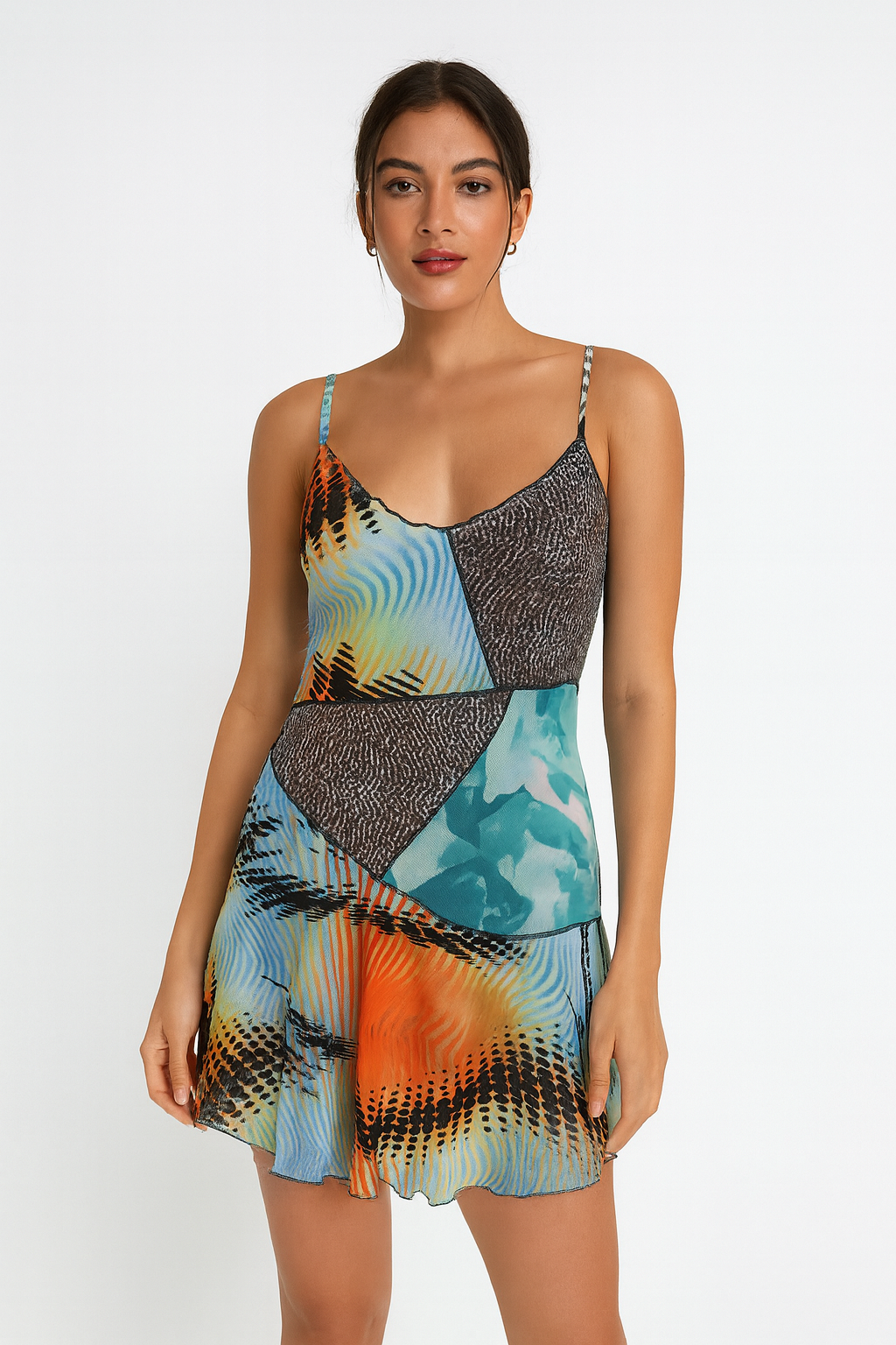 Forever 21 Women's Multicolor Sleeveless Knit Dress | Forever 21 In Lebanon