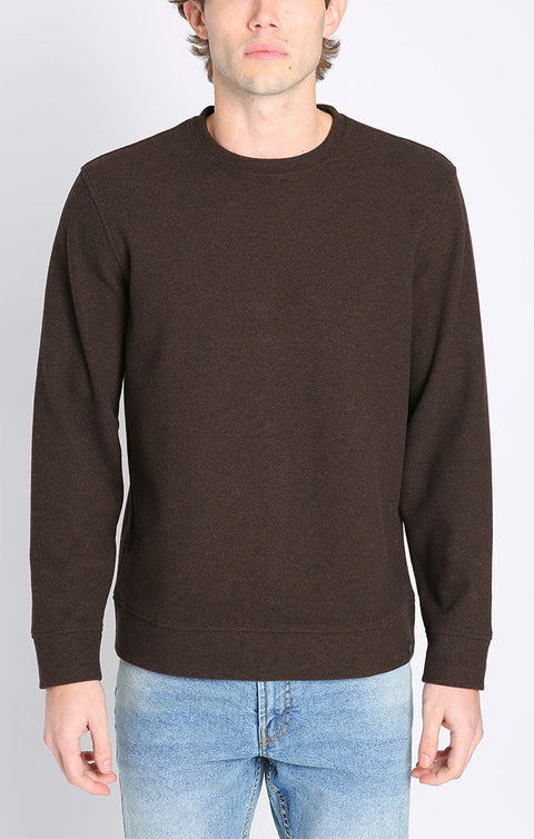 Jachs Men’s Brown Long Sleeve Sweatshirt |Jachs In Lebanon