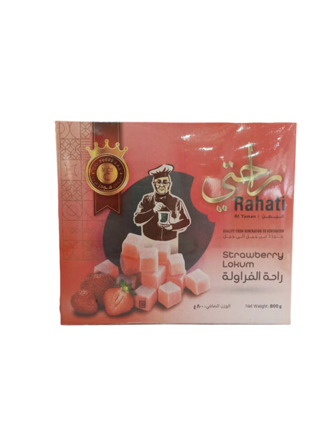 Al Yaman Rahati Strawberry Lokum 800g | Al Yaman In Lebanon