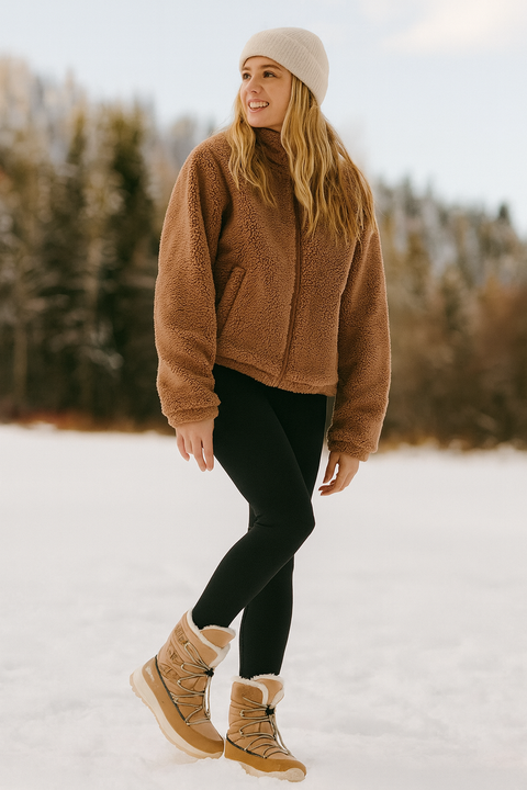 Jack Wolfskin Girl's Pink Polar Wolf Texapore K Boots |Jack Wolfskin in Lebanon
