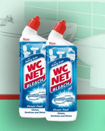 WC NET Toilet Cleaner Bleach Gel Ocean Fresh 750MLX2 25% Off