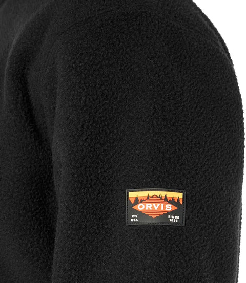 Orvis Men's Black Fleece Full Zip Jacket| Orvis In Lebanon