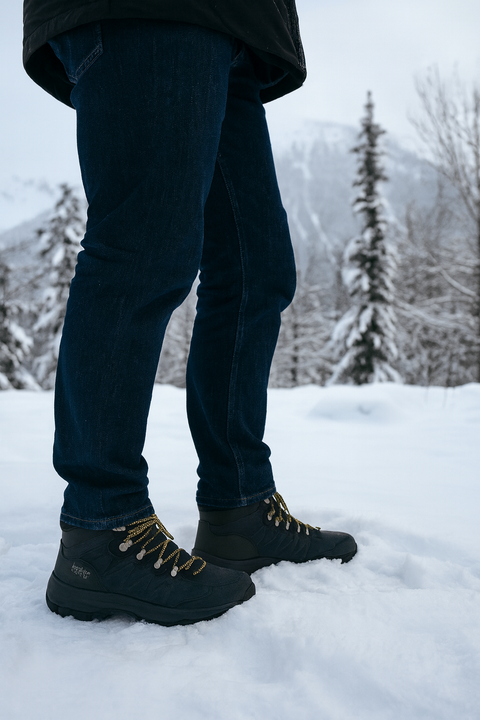 Jack Wolfskin Men's Black Alta Mira Texapore Mid M Boots |Jack Wolfskin in Lebanon