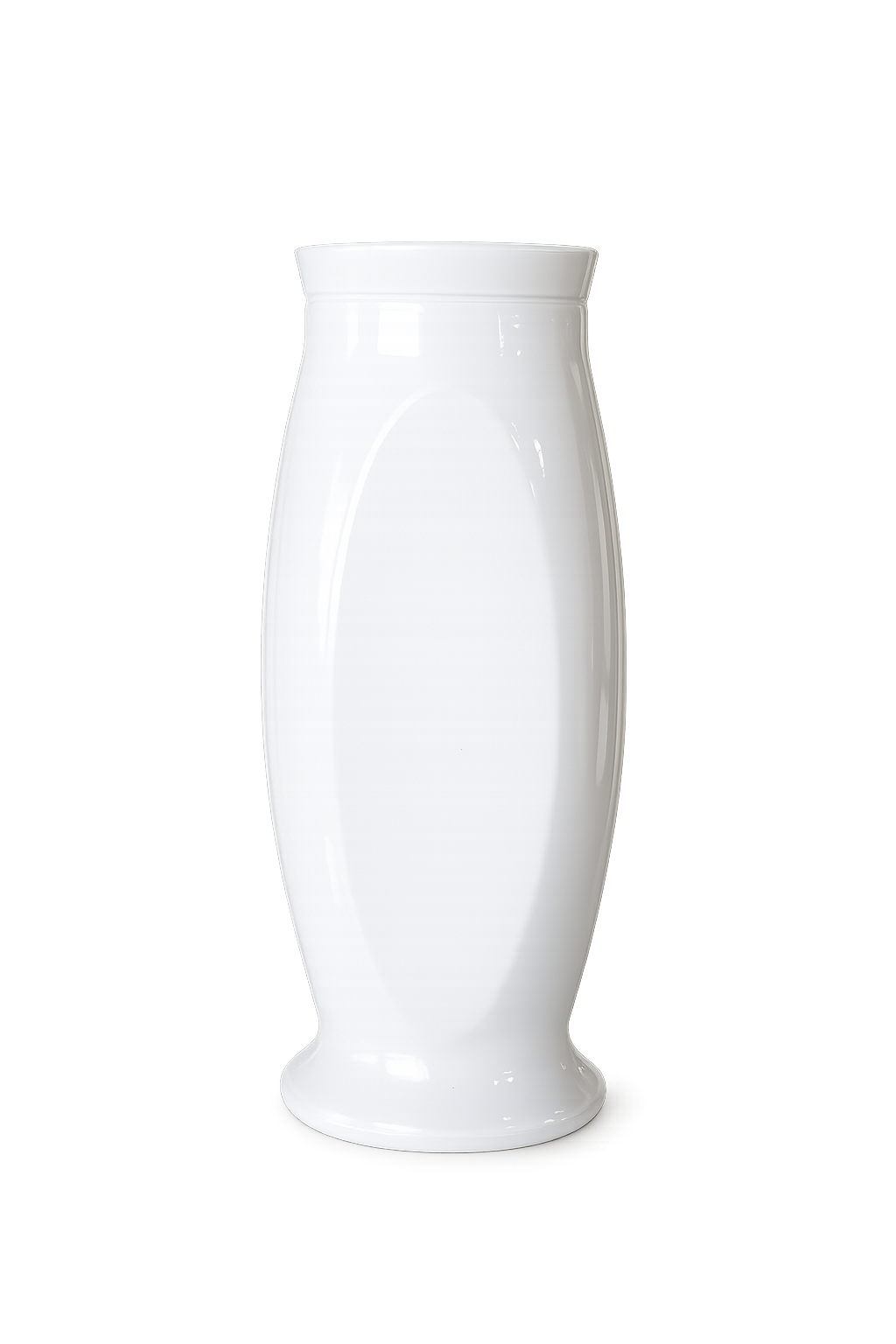Sigma Glass White Fulya Vase | Sigma Glass In Lebanon – SuperDokan