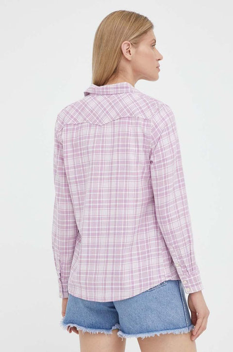 Wrangler Women's Smokey Grape Ss Western Shirt | Wrangler In Lebanon