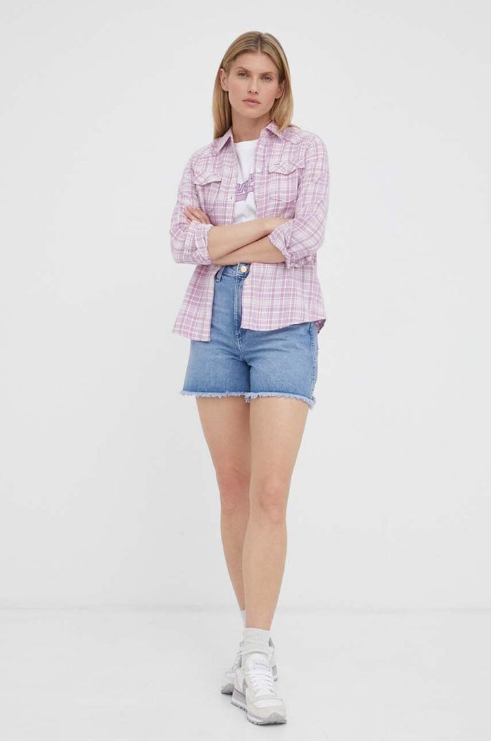Wrangler Women's Smokey Grape Ss Western Shirt | Wrangler In Lebanon