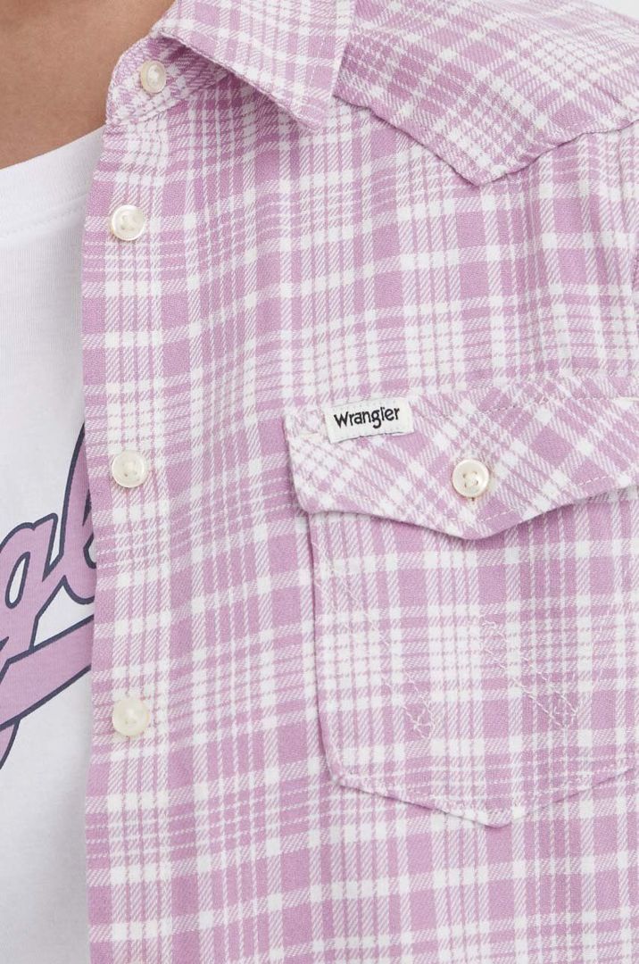 Wrangler Women's Smokey Grape Ss Western Shirt | Wrangler In Lebanon