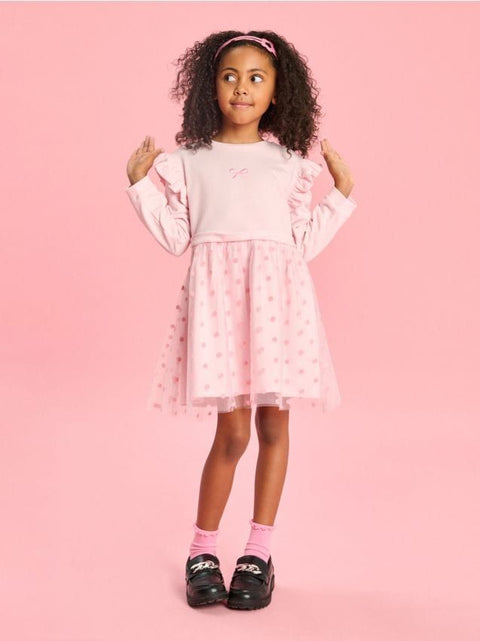 Sinsay Girls’ Pink Tulle Skirt Dress | Sinsay in Lebanon