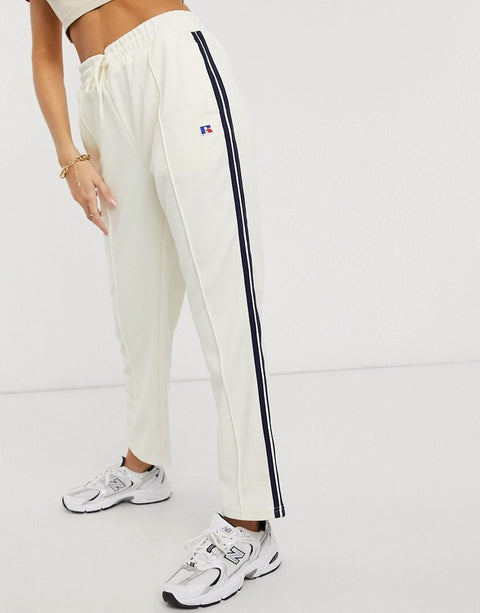 Russell Athletic Women's Cream Jogger Sweatpants AMF875