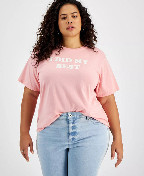 Ban Do Women's Pink T-Shirt ABF637 shr