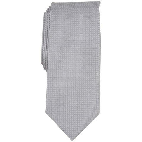 Alfani Men's Silver Windhill Solid Tie | Alfani In Lebanon