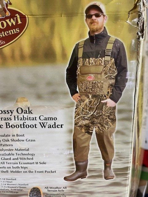 Waterfowl Wading Mossy Oak Grass Habitat Breathable Bootfoot Hunting  ACS917 shr