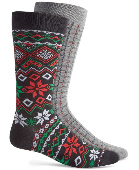 Club Room Men's Multicolor Pack Of 2 Pairs Socks ABU724