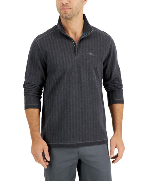 Tommy Bahama Men's Dark Grey Sweatshirt ABF616 shr