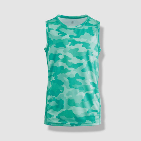Ideology Boy's Cassandra Camo Tank Top |Ideology In Lebanon