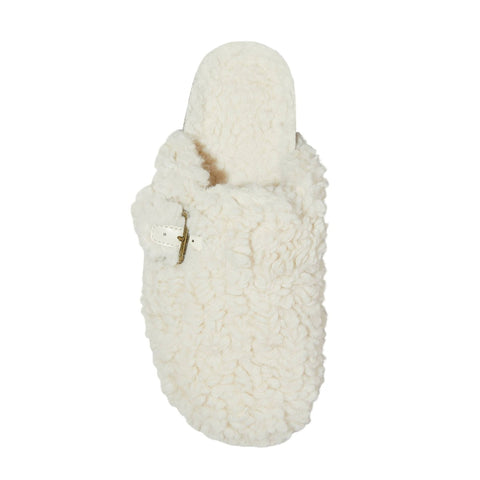 Cat & Jack Girl's Beige Faux Shearling Slippers | Cat & Jack In Lebanon