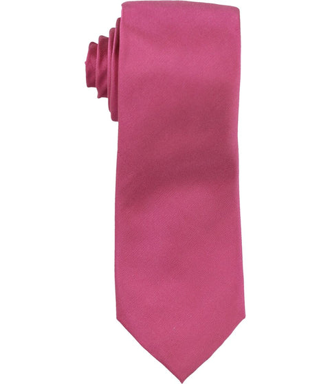 Alfani Men's Pink Solid Texture Slim Tie ABL334