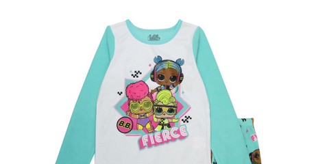 LOL Surprise Girl's Green LOL Printed Long Sleeve Blouse | LOL Surprise In Lebanon