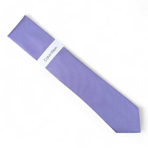 Calvin Klein Men's Purple Silk Blend Neck Tie   |  Calvin Klein  In Lebanon