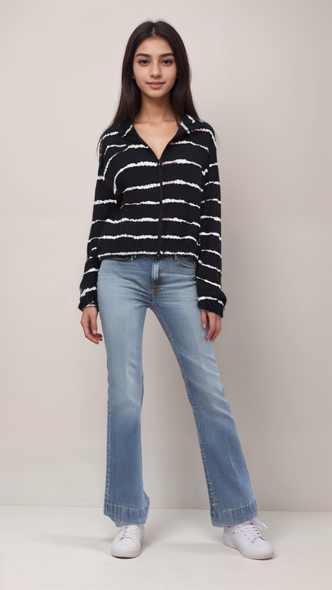 S.Oliver Girl's Black Long-Sleeve Sweatshirt |S.Oliver in Lebanon