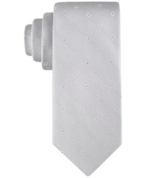 Calvin Klein Mens Textured Micro-Dot Neat Mint ONE SIZE ABL150 SHR