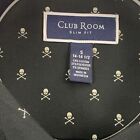 Club Room Men's Black Shirt ABF557 shr(ll11)