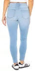 Celebrity Pink Women's Light Blue Mid-Rise Button-Front Curvy Conscious Jeans | Celebrity Pink In Lebanon