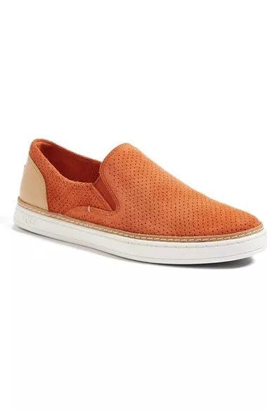 Ugg Women's Orange Adley Perf  Sneaker's ACS1355