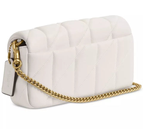 Coach Women's White Quilted Pillow Leather Tabby Cross Body Bag's | Coach In Lebanon
