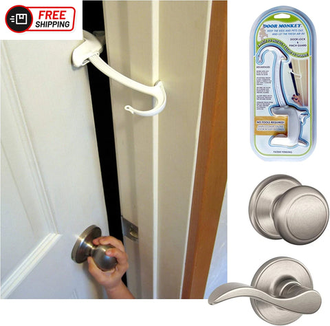 Door Monkey Door Lock and Pinch Guard | Door Monkey In Lebanon