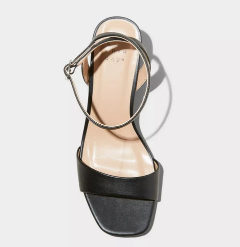 A New Day Women's Black Shannon Sandal With Memory Foam Insole |A New Day In Lebanon