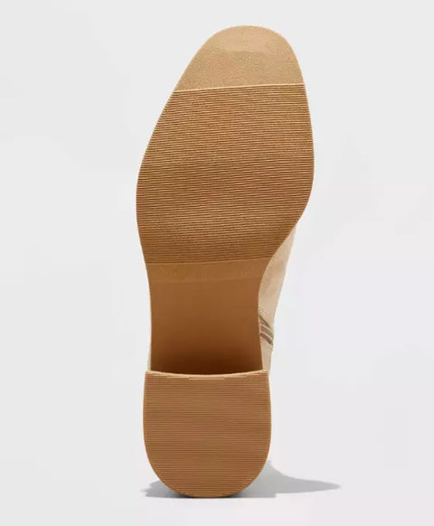 Universal Thread Women's Taupe Ashely Low Block Ankle Boots |Universal Thread In Lebanon