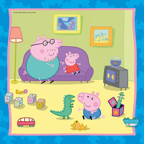 Ravensburger Peppa Pig 3x49 Pieces Jigsaw Puzzle | Ravensburger In Lebanon