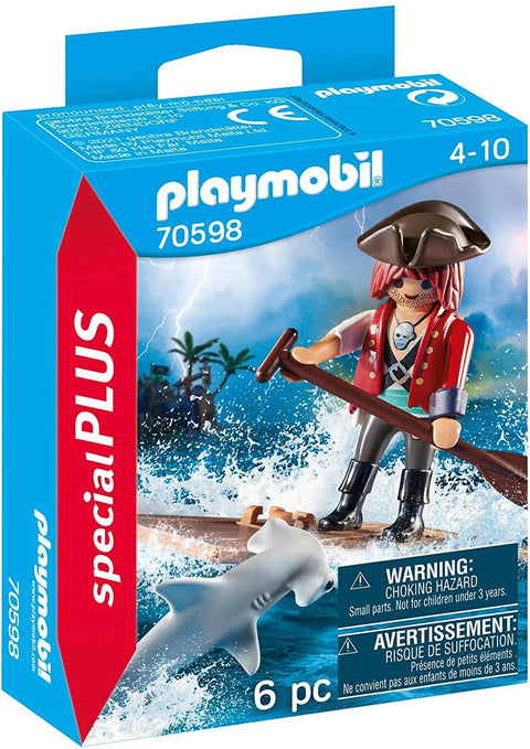 Play Mobil Pirate With Rafts And Hammerhead Shark Figure | Play Mobil In Lebanon