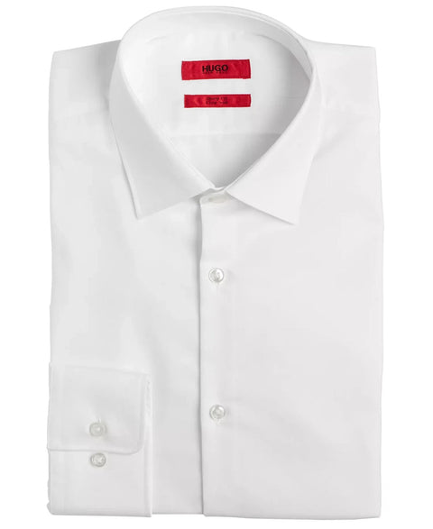 Hugo Boss Men's White Modern-Fit Dress Shirt | Hugo Boss In Lebanon