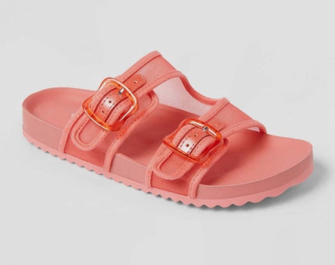 Cat & Jack Girl's Coral Mesh Footbed Slipper | Cat & Jack In Lebanon