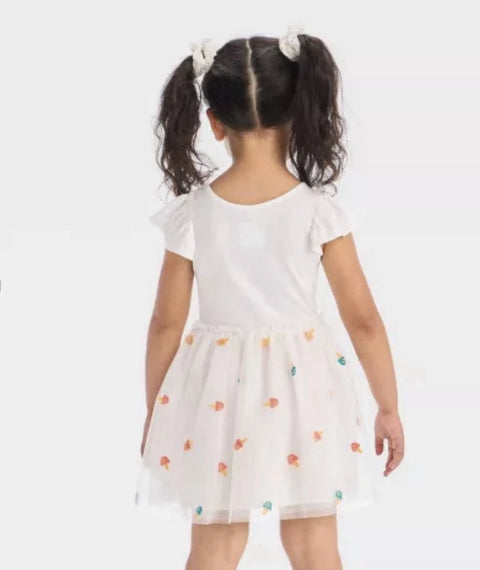 Cat & Jack Girl's White Tank tulle Dress | Cat & Jack In Lebanon