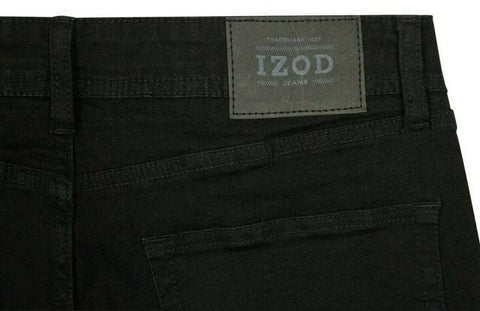 IZOD Men's Black Ultra Softflex Straight Fit Jeans | IZOD In Lebanon