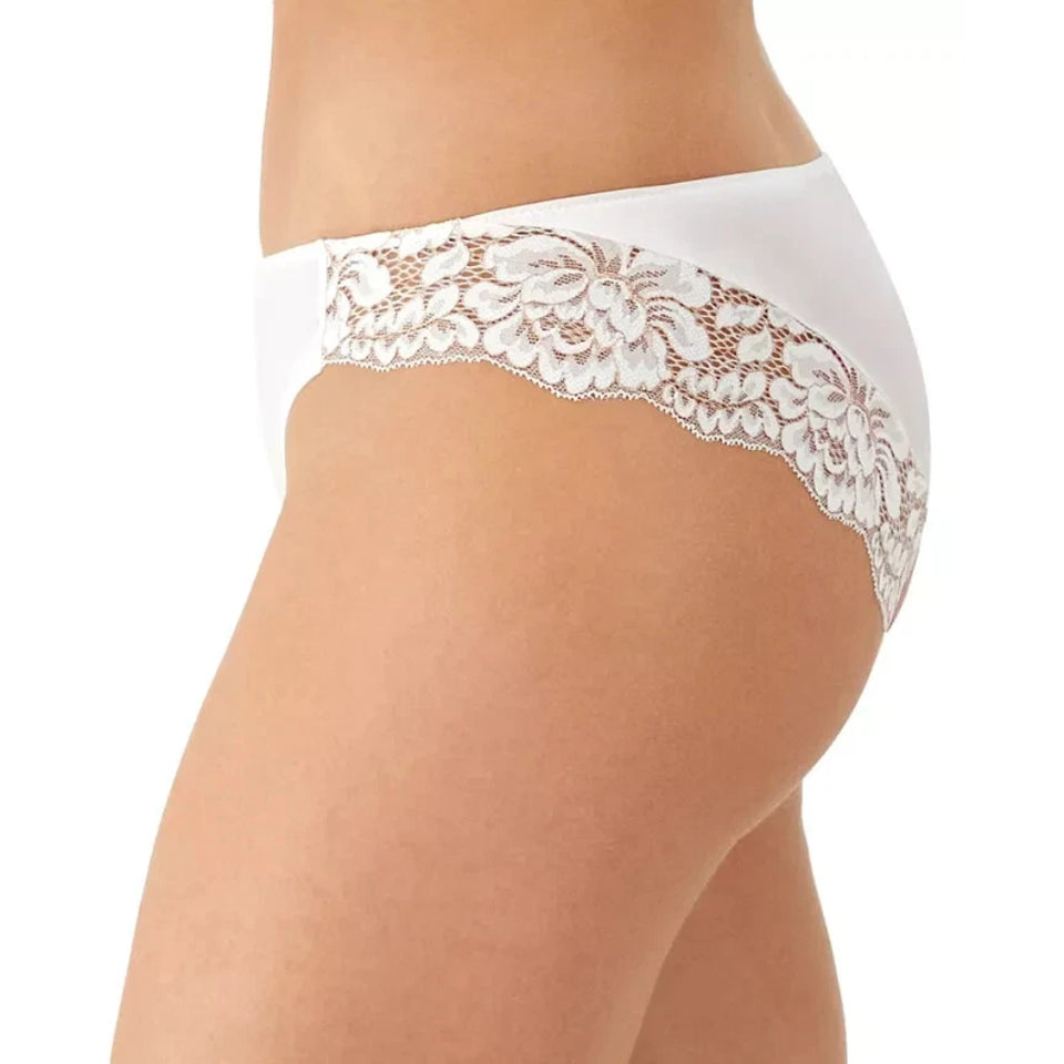 Maidenform Women's White Comfort Devotion Lace Briefs