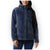 32 Degrees Women's Blue Plus Size Fur Full-Zip Jacket