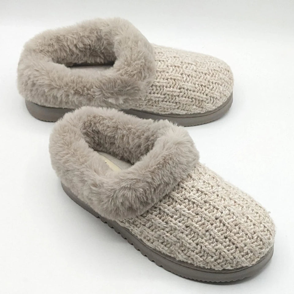Dearfoams Women's GriegeKnit Clog Slippers