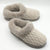 Dearfoams Women's Griege  Knit Clog Slippers