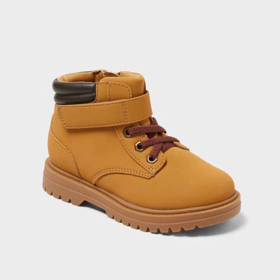Cat & Jack Baby Boy's Camel Eban Hiker Boots