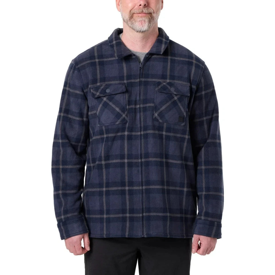 Voyager Men's Navy Full Zip Jacket
