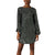 Steve Madden Women's Dark Green Sequin Dress