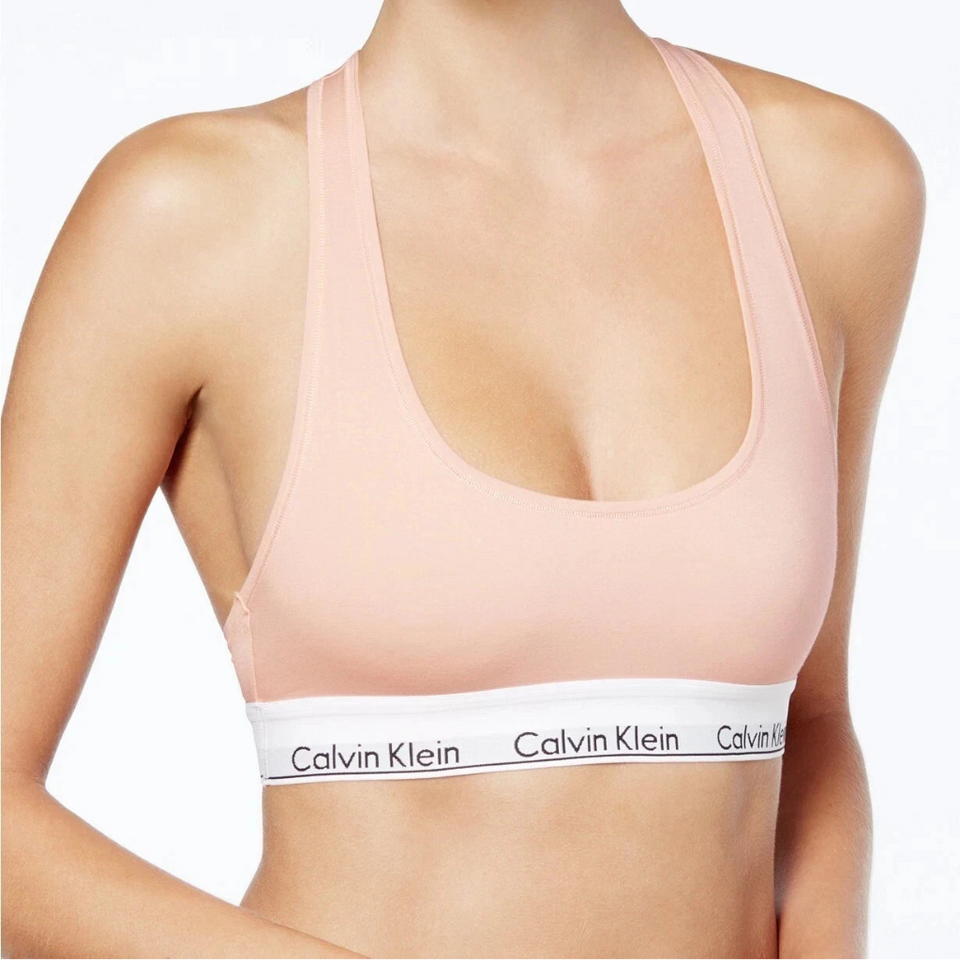 Calvin Klein Women's Rose Modern Cotton Bralette
